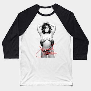 Janet Jackson // 80s rnb Baseball T-Shirt